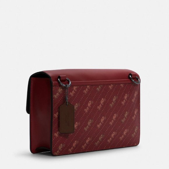 COACH Crossbody With Horse And Carriage Dot Print Unisex - Picture 5 of 13